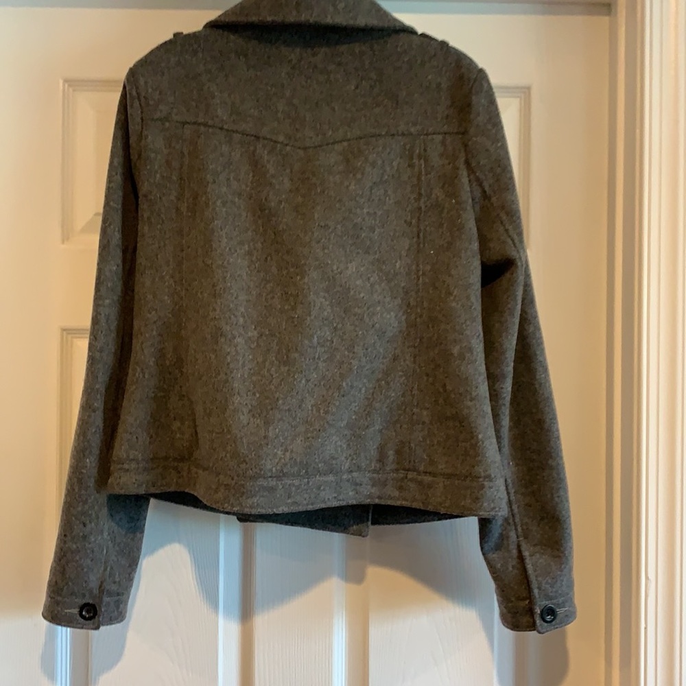 Ladies wool/nylon double-breasted jacket. - Picture 2 of 2